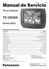 Panasonic TC-20G9A Manual De Servicio