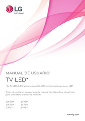 LG 42LW75 Serie Manual De Usuario