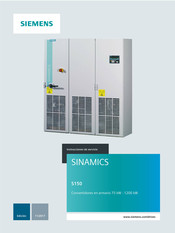 Siemens SINAMICS S150 Instrucciones De Servicio