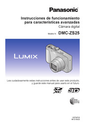 Panasonic LUMIX DMC-ZS25 Instrucciones De Funcionamiento