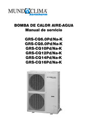 MUNDO CLIMA GRS-CQ14Pd/Na-K Manual De Servicio