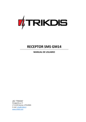 Trikdis GM14 Manual De Usuario