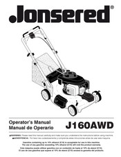 Jonsered J160AWD Manual De Operario