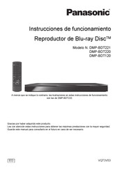 Panasonic DMP-BDT220 Instrucciones De Funcionamiento