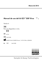 Qiagen EZ1 DSP Virus Manual De Uso