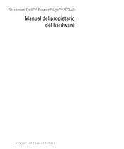 Dell PowerEdge SC440 Manual Del Propietario Del Hardware