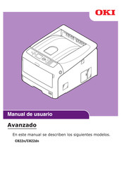 Oki C822dn Manual De Usuario