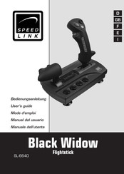 Speedlink Black Widow SL-6640 Manual Del Usuario