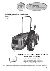 AGRIA HISPANIA 9100 Manual De Instrucciones