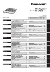 Panasonic CF-VKB33 serie Instrucciones De Funcionamiento