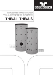 thermital THE/AIS 500 Instrucciones Para El Instalador Y Para El Servicio Técnico De Asistencia