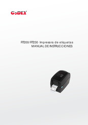 Godex RT230 Manual De Instrucciones