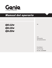 Genie QS-12W Manual Del Operario