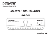 Denver DVBT-43 Manual De Usuario