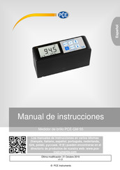 PCE PCE-GM 55 Manual De Instrucciones