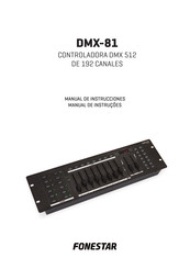 FONESTAR DMX-81 Manual De Instrucciones