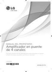 LG LA408AB Manual Del Propietário