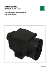 MANN+HUMMEL IQORON 12 Instrucciones De Montaje Y Mantenimiento