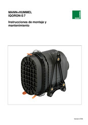 MANN+HUMMEL IQORON-S7 Instrucciones De Montaje Y Mantenimiento