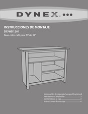 Dynex DX-WD1201 Instrucciones De Montaje