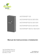 TECHNOWISE MOTORWISE 60/3 GEN Manual De Instrucciones E Instalación