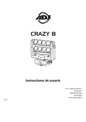 ADJ CRAZY 8 Instrucciones De Usuario