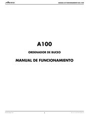 Aeris A100 Manual De Funcionamiento