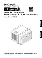 Kenmore 580.75251 Manual Del Propietário