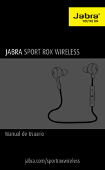 Jabra SPORT ROX WIRELESS Manual De Usuario