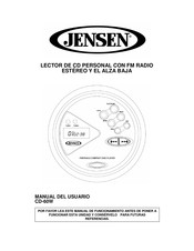 Jensen CD-60W Manual Del Usuario