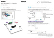 Sony BDV-T28 Guía De Ajuste Rápido