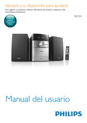 Philips MC151 Manual Del Usuario