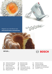 Bosch MFQ35 Serie Instrucciones De Uso
