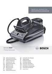 Bosch Sensixx DS37 i-Temp Advanced Instrucciones De Uso