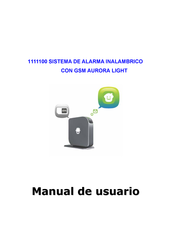 Canariascci CON GSM AURORA LIGHT Manual De Usuario