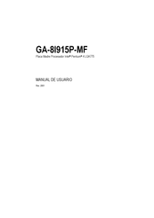 Gigabyte GA-8I915P-MF Manual De Usuario