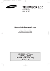 Samsung LW15E33C Manual De Instrucciones