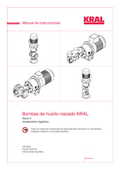 KRAL KF Serie Manual De Instrucciones