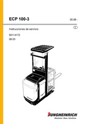 Jungheinrich ECP 100-3 Instrucciones De Servicio