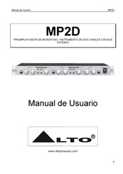 Alto MP2D Manual De Usuario