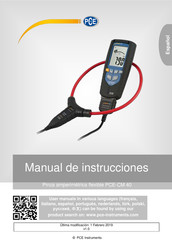 PCE Instruments PCE-CM 40 Manual De Instrucciones