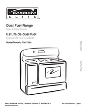 Kenmore Elite 790.7560 Manual De Uso