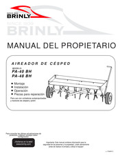 Brinly PA-40 BH Manual Del Propietário