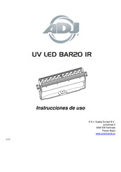 ADJ UV LED BAR20 IR Instrucciones De Uso