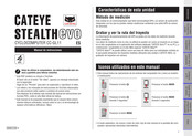 Cateye STEALT EVO CC-GL11 Manual De Instrucciones