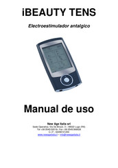 NEW AGE iBEAUTY TENS Manual De Uso