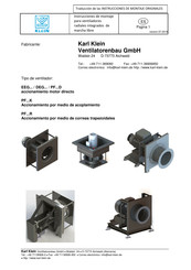 Karl Klein EEG Serie Instrucciones De Montaje