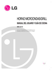 LG MB-5316 Manual Del Usuario Y Guía De Cocina