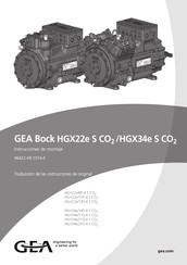 GEA Bock HGX22e S CO2 Serie Instrucciones De Montaje