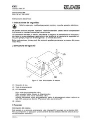 Jung MK100RF Instrucciones De Servicio